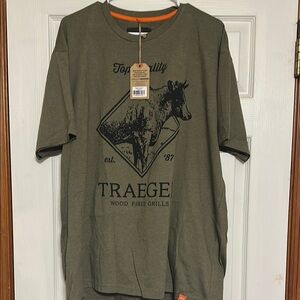 Green Traeger Men’s  2XL Short Sleeve Tee